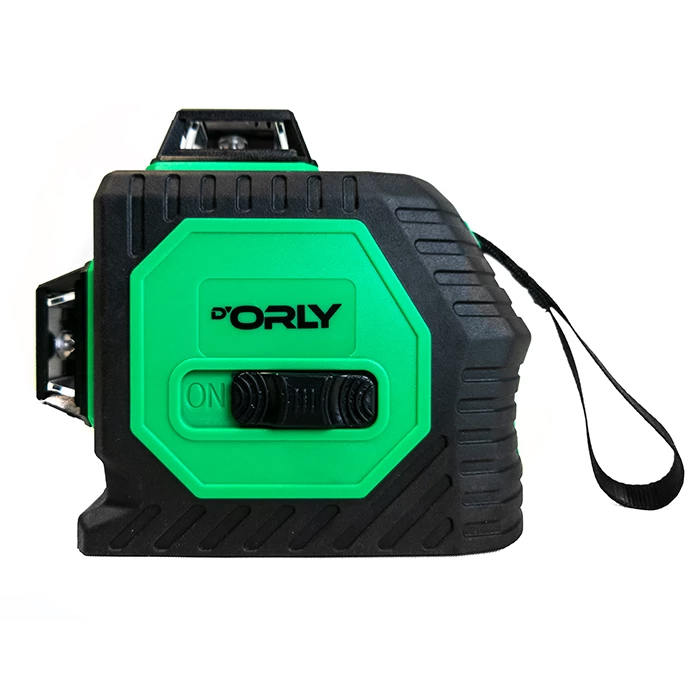 D´Orly Laser krzyżowy 3D 360G Zielony