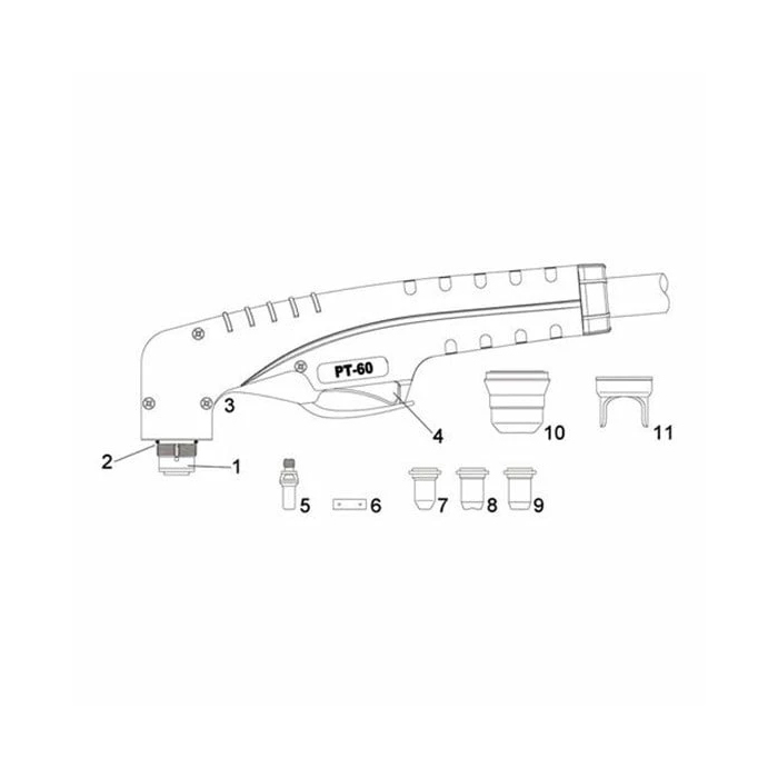 Weldkar Przełącznik spawalniczy PT-60 2 sztuki