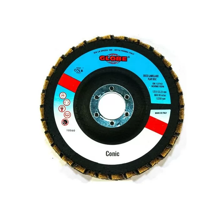 Globe GF2822C Tarcza listkowa Stożkowa 125×22,2mm 20 sztuk