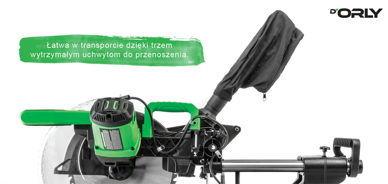 D’Orly MS3310LRL Teleskopowa ukośnica 305mm 2000W – Z laserem i wysokością cięcia 340mm