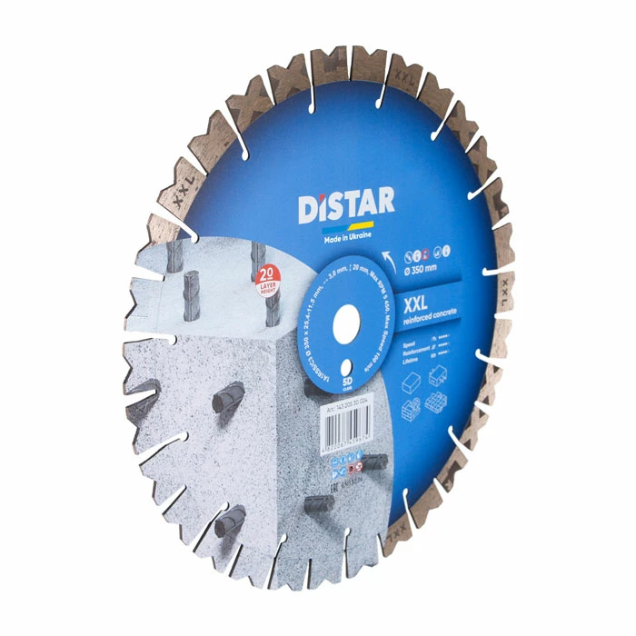 DiStar 1A1RSS Diamantzaagblad Nat XXL 350mm 20mm – Hoogste segmenten in de markt